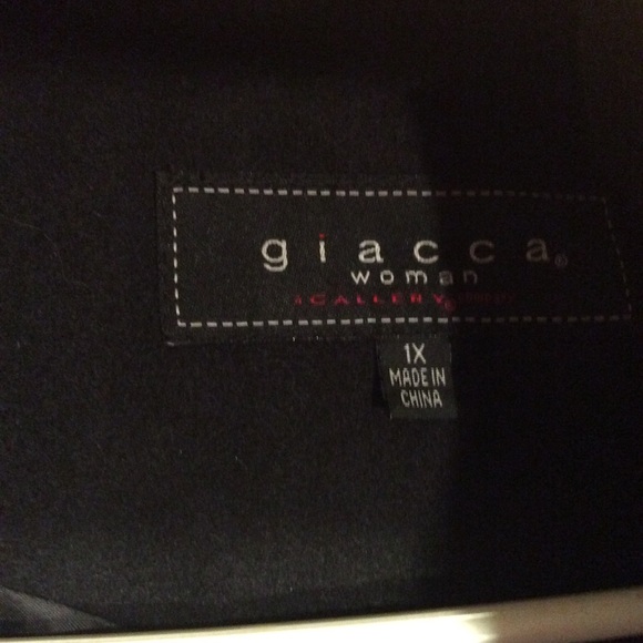 Giacca women’s black coat 1x - Picture 2 of 6